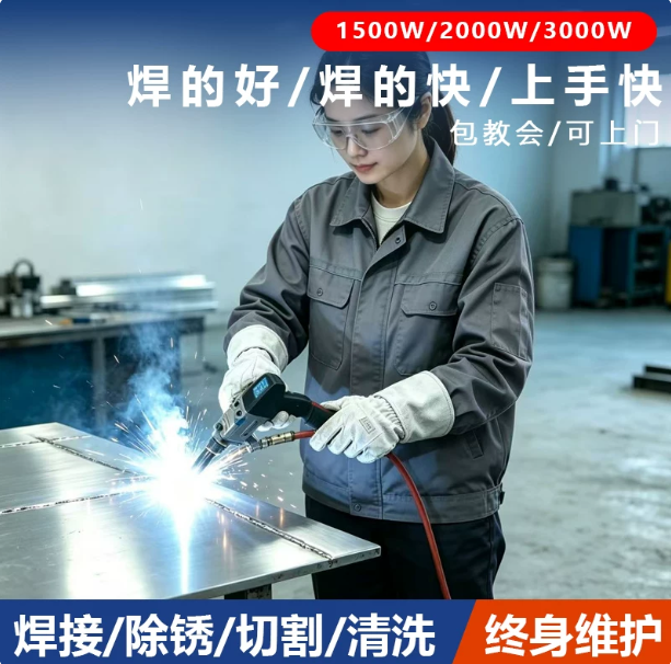 手持式激光焊接机1500W2000W3000W不锈钢板铝板焊接机便携